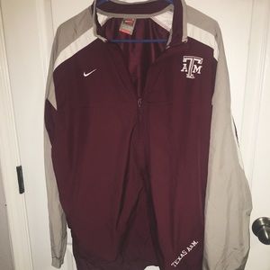 Texas A&M windbreaker