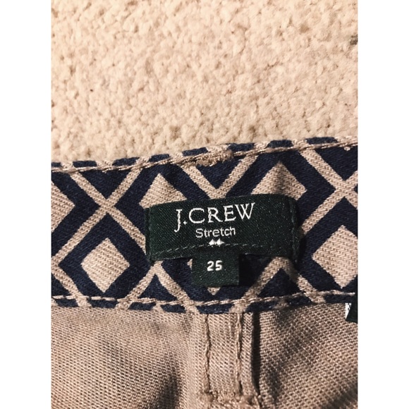 J.Crew Geometric Print Stretch Skinny Jeans - Picture 4 of 4