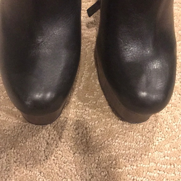 Shoemint Platform Leather Boots 7.5 - Picture 6 of 6