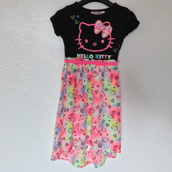 hello kitty dress size 7