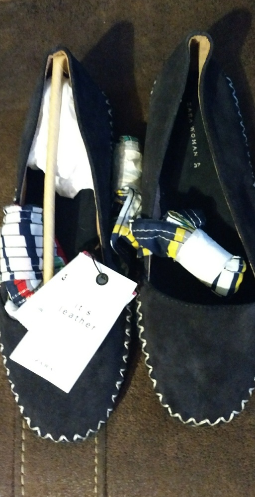 {Final} Nwt, Zara wrap-around suede espadrilles