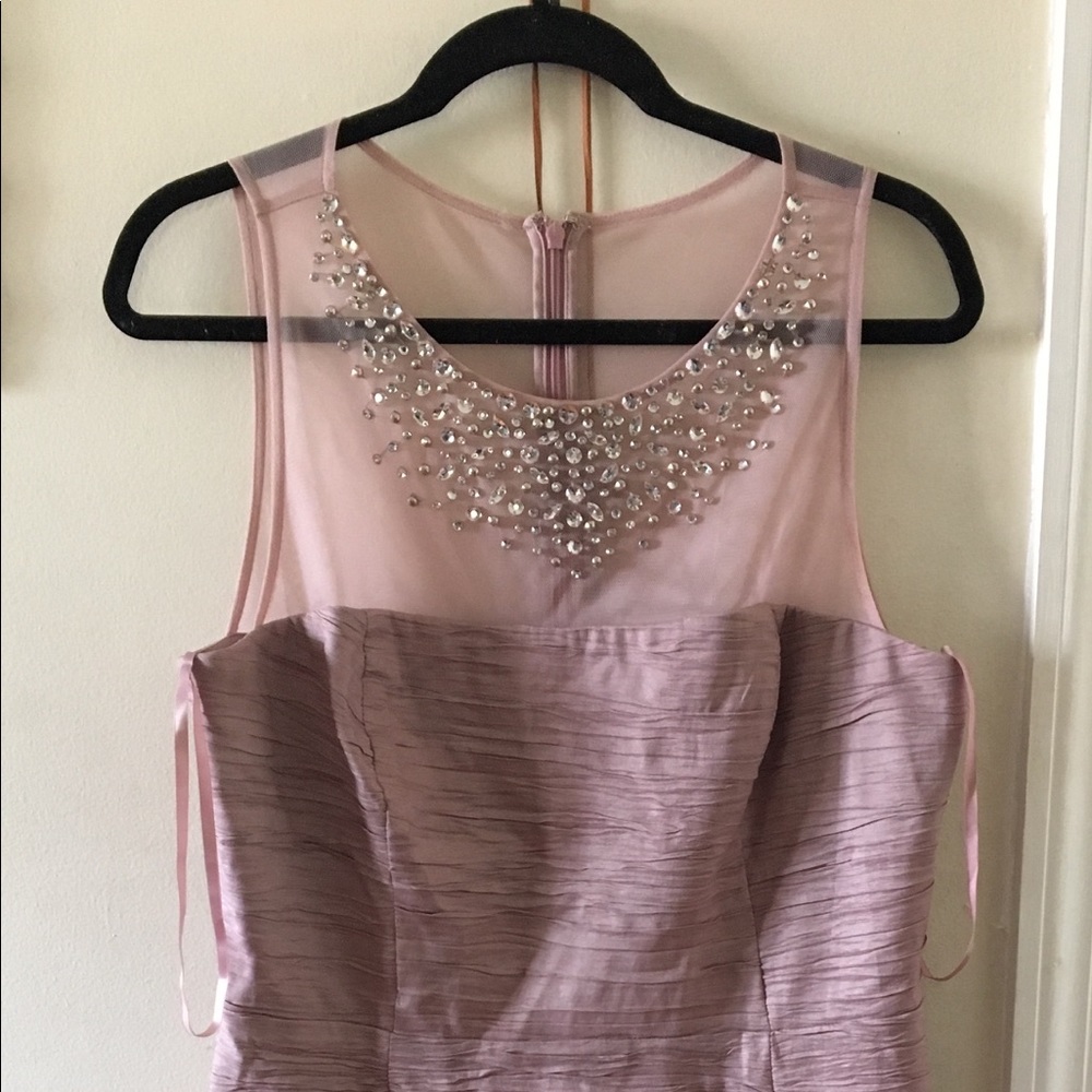 Eliza J Metallic Sheath Dress..