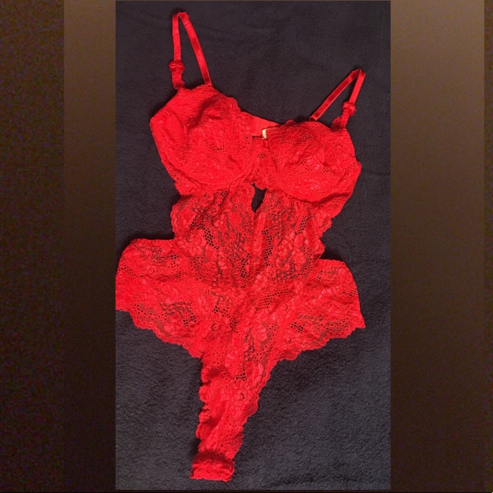 Victoria Secret Lace bodysuit.