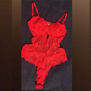 Victoria Secret Lace bodysuit.