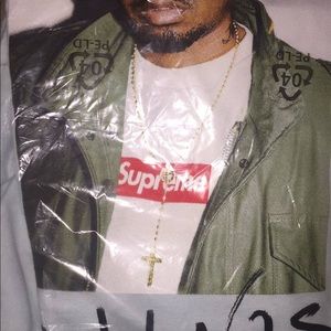 Supreme Nasty nas Tee white Medium