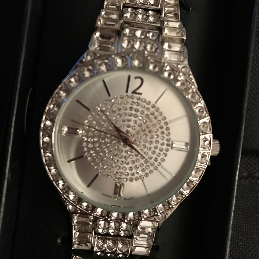 Silver watch