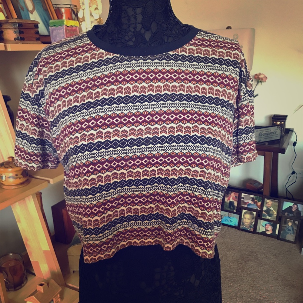 CUTE BOHO CROP TOP