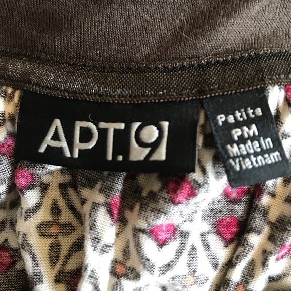 CUTE BOHO PRINT / FALL COLORS BLOUSE - Picture 5 of 5