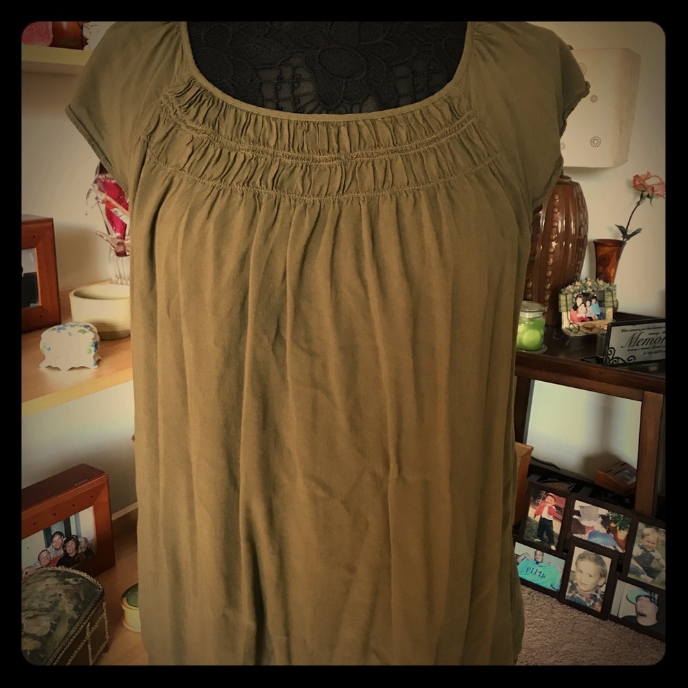CUTE JADE GREEN BLOUSE FROM OLD NAVY