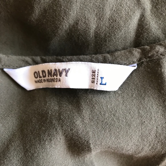 CUTE JADE GREEN BLOUSE FROM OLD NAVY - Picture 5 of 5