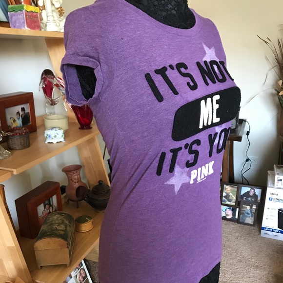 FUNNY ATTITUDE T SHIRT ITS NOT ME IT YOU BY "PINK" - Picture 2 of 5