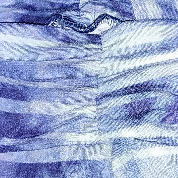 Blue and white maxi skirt - Picture 4 of 4