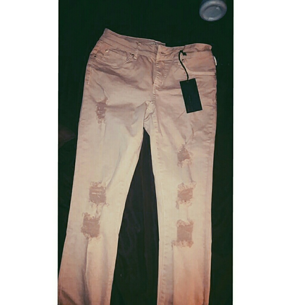Light Pink Charlotte Russe Skinny Jeans