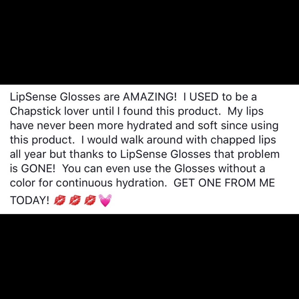 LipSence Glossy gloss!Your lips will say ty 😘💋💄 - Picture 2 of 2