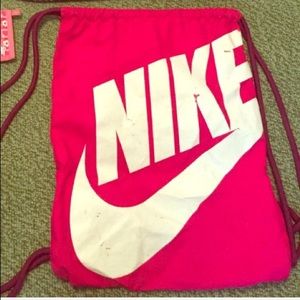 Nike draw string bag