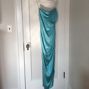 Silk David Meister gown