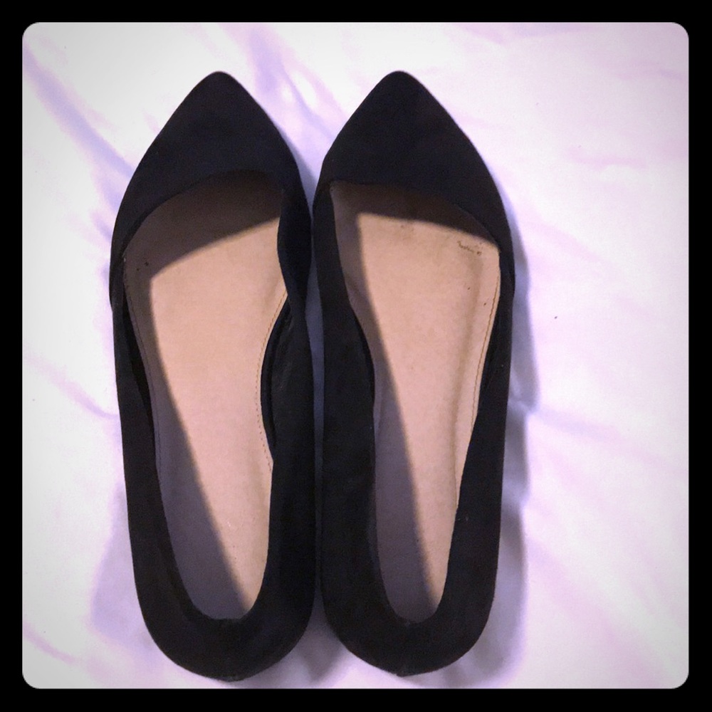 Classy black flats