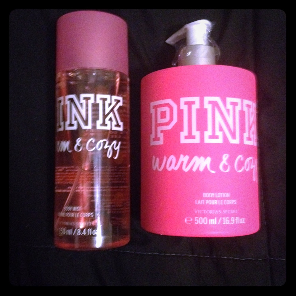 NEW Pink Warm & Cozy Set