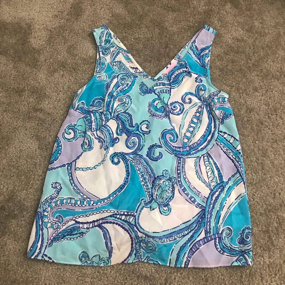 Lilly Pulitzer sleeveless blouse