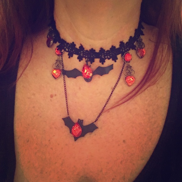 GLAM-BAT Halloween Chocker 🔮 Cute! - Picture 3 of 6