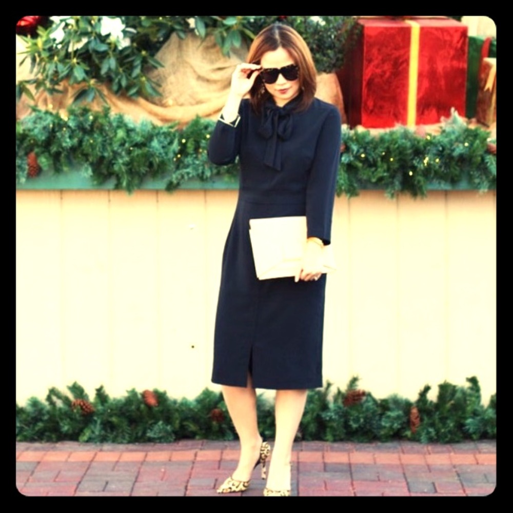 Banana Republic Audrey Inspired Bow Tie Dress