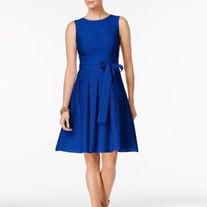 Tommy Hilfiger illusion fit and flair dress
