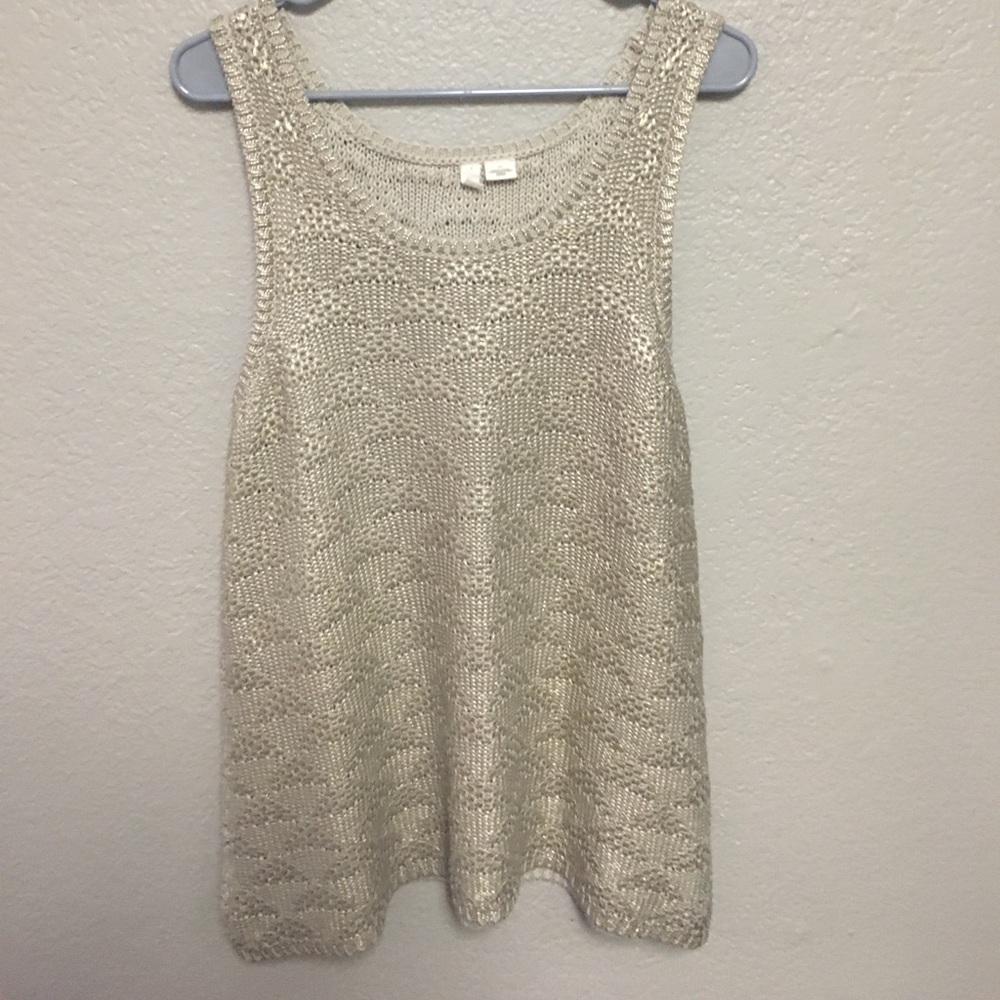Moth size L sleeveless sweater