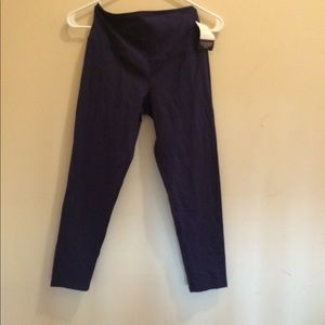 Navy cotton skimmer legging