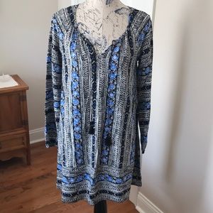 Express Long Sleeve Tunic/Dress EUC