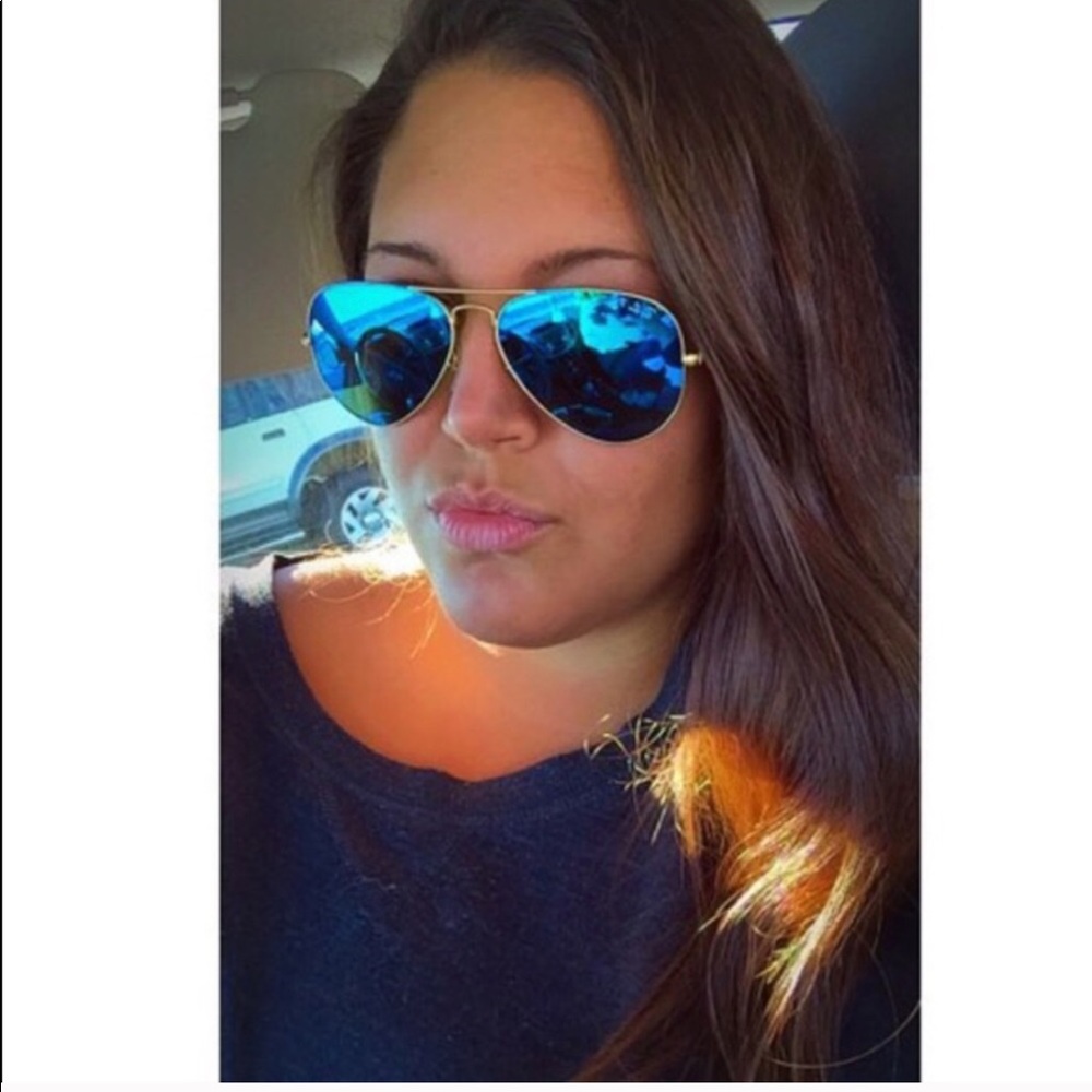 Polarized aviator rayban