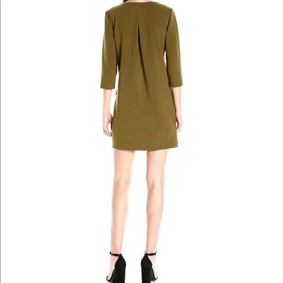 Trina Turk Dresses Trina Turk Versed Luxe Drape Zip Front Dress Sz