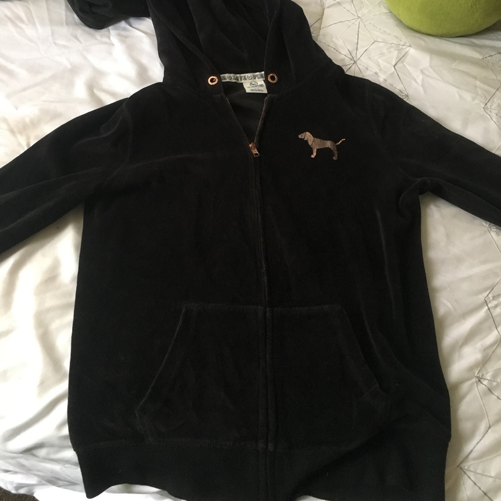 Victoria secret velour sweater