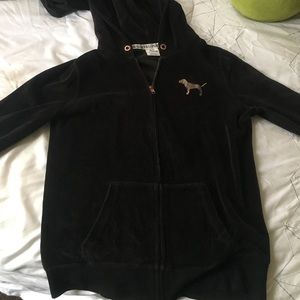 Victoria secret velour sweater