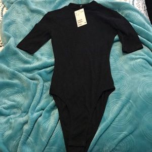 H&M Black bodysuit