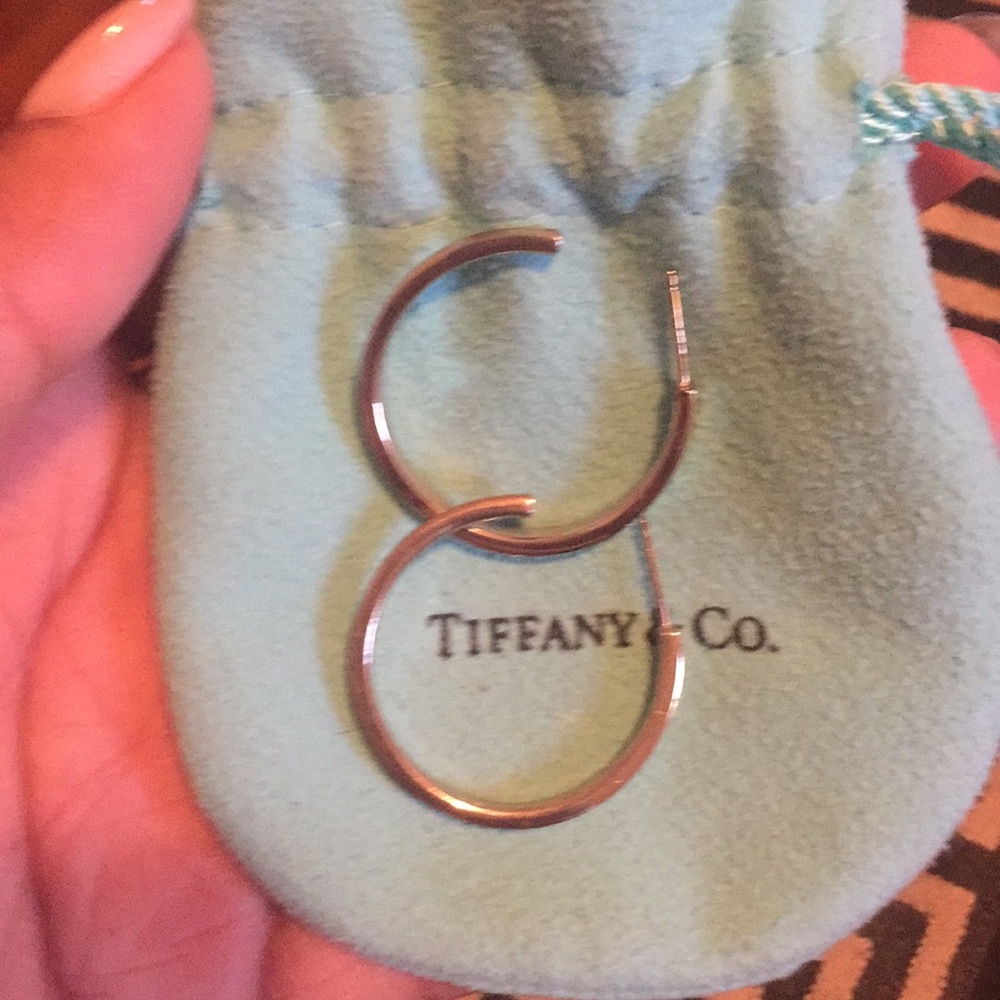 Tiffanys Hoop Earrings