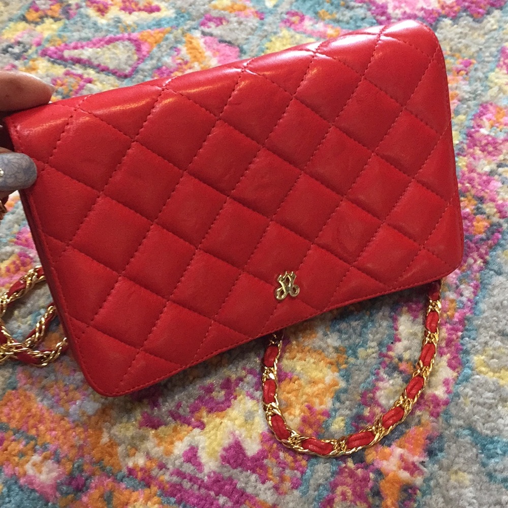 Jay Herbert Lambskin Wallet on Chain