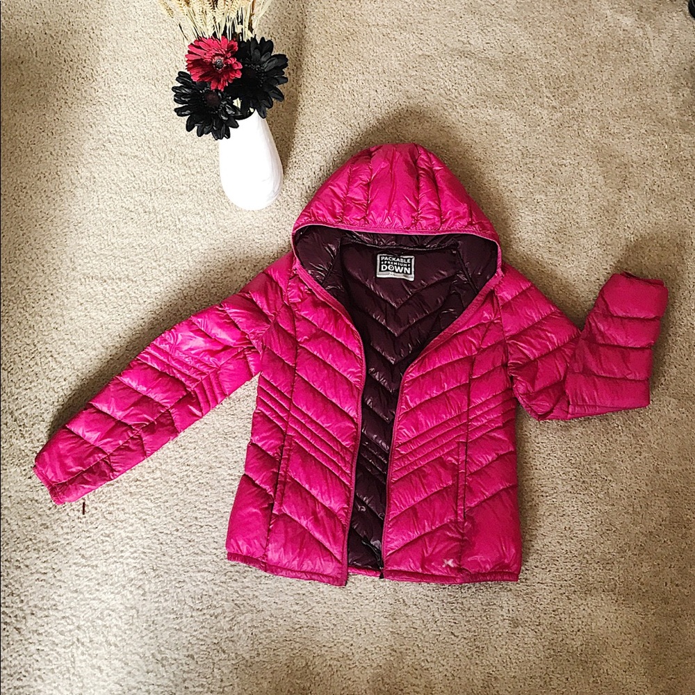 ✨Xersion Pink Puffer Coat