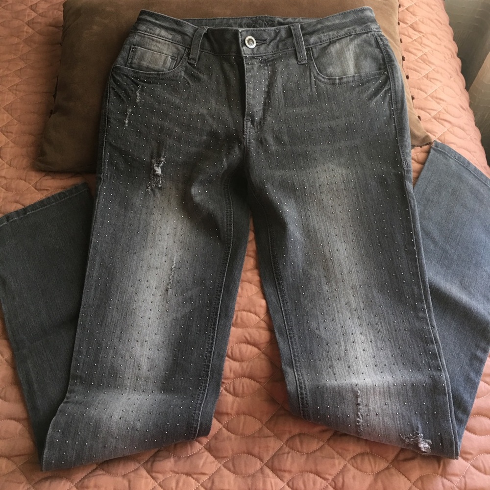 Cache studded jeans