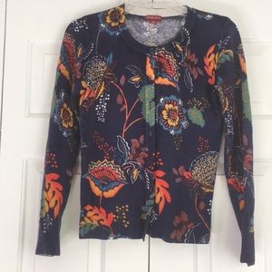Fall Print Cardigan