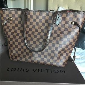 Louis Vuitton Neverfull Damier w/o Pochette