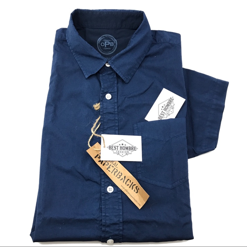 HP! OPB Short Sleeve Button Down Shirt - Fitted - Picture 6 of 8