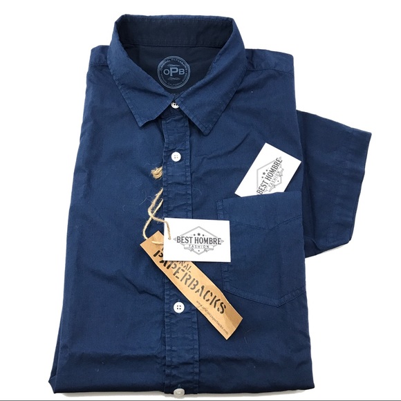 HP! OPB Short Sleeve Button Down Shirt - Fitted - Picture 6 of 8