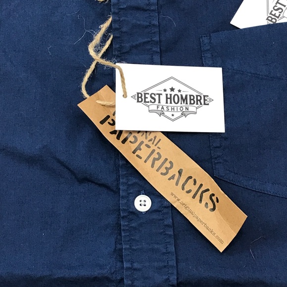 HP! OPB Short Sleeve Button Down Shirt - Fitted - Picture 7 of 8