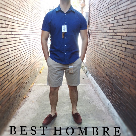 HP! OPB Short Sleeve Button Down Shirt - Fitted - Picture 8 of 8