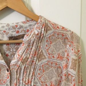 Prana Boho Long Sleeve Blouse
