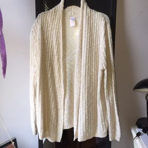 Creme colored shrug