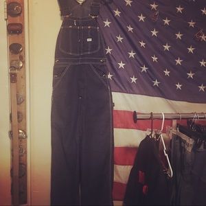 Vintage 1950s Lee Sanforized Bib Overalls