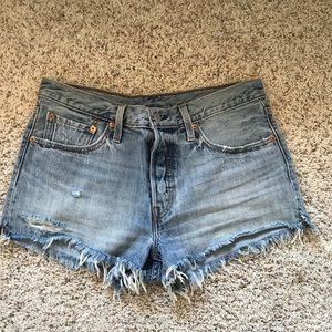 Levi's cutoff shorts