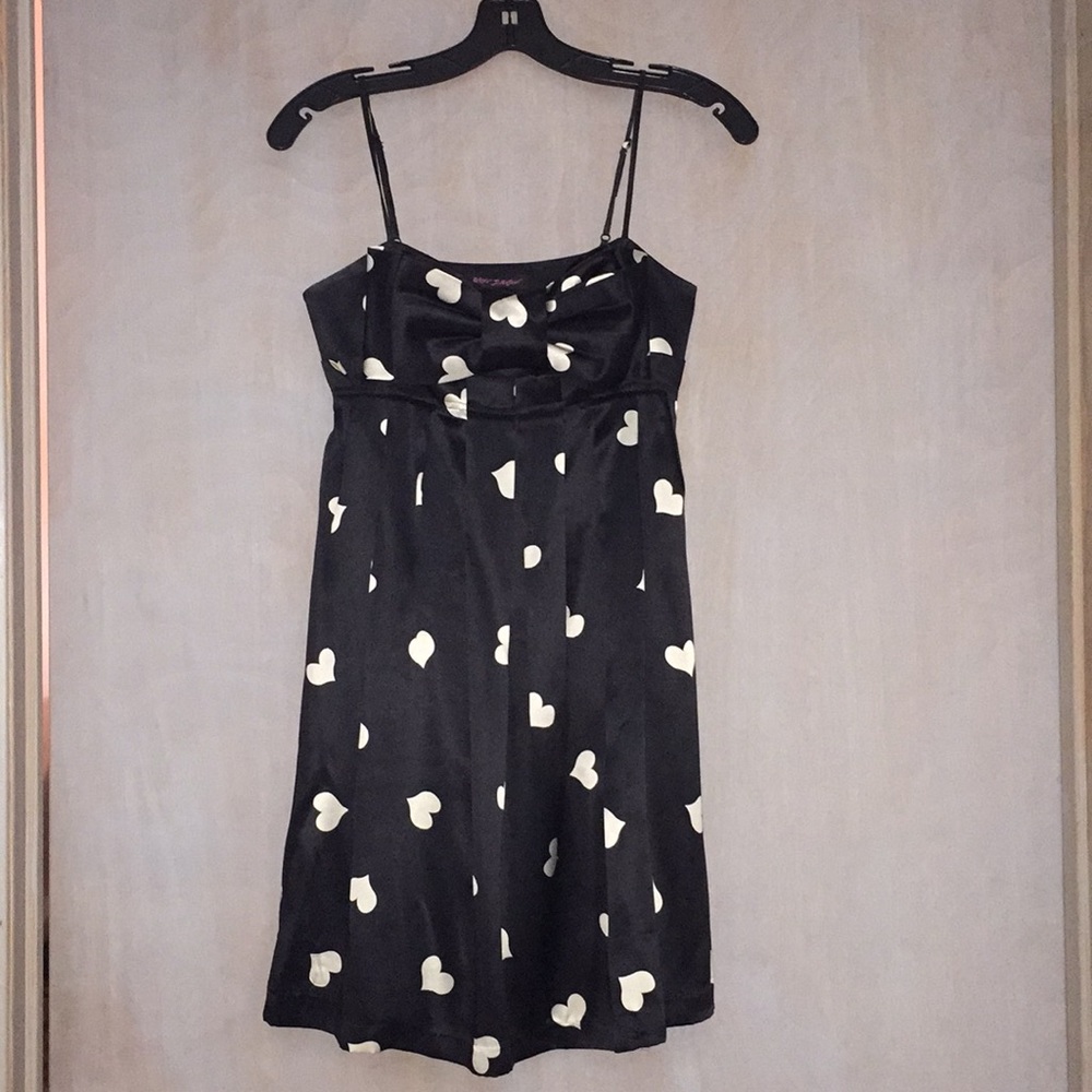 Betsey Johnson Mini Dress with Hearts - Size 2