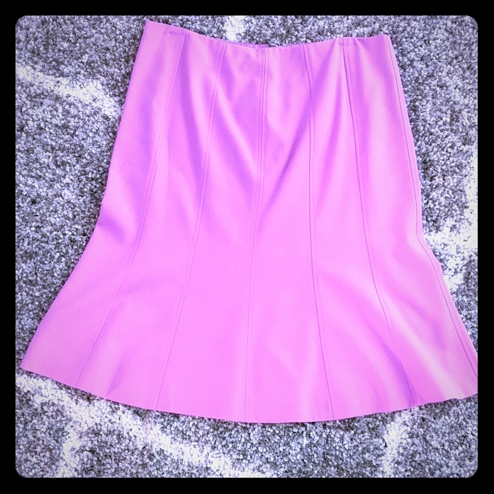 Ann Taylor Pink Trumpet Skirt